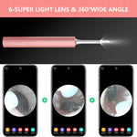 Load image into Gallery viewer, BEBIRD Ear Wax Removal Endoscope, Earwax Remover Tool, Ear Camera,1080P FHD Wireless Ear Otoscope with 6 LED Lights,Ear Scope with Ear Wax Cleaner Tool for iPhone, iPad &amp; Android Smart Phones (Pink)
